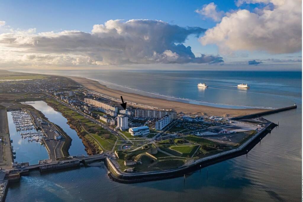 Studio Horizon Bleu, Vue Mer Calais Buitenkant foto